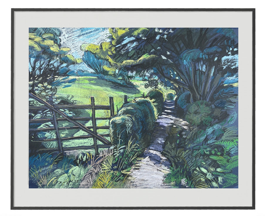 "Landschaft in der Normandie" 1