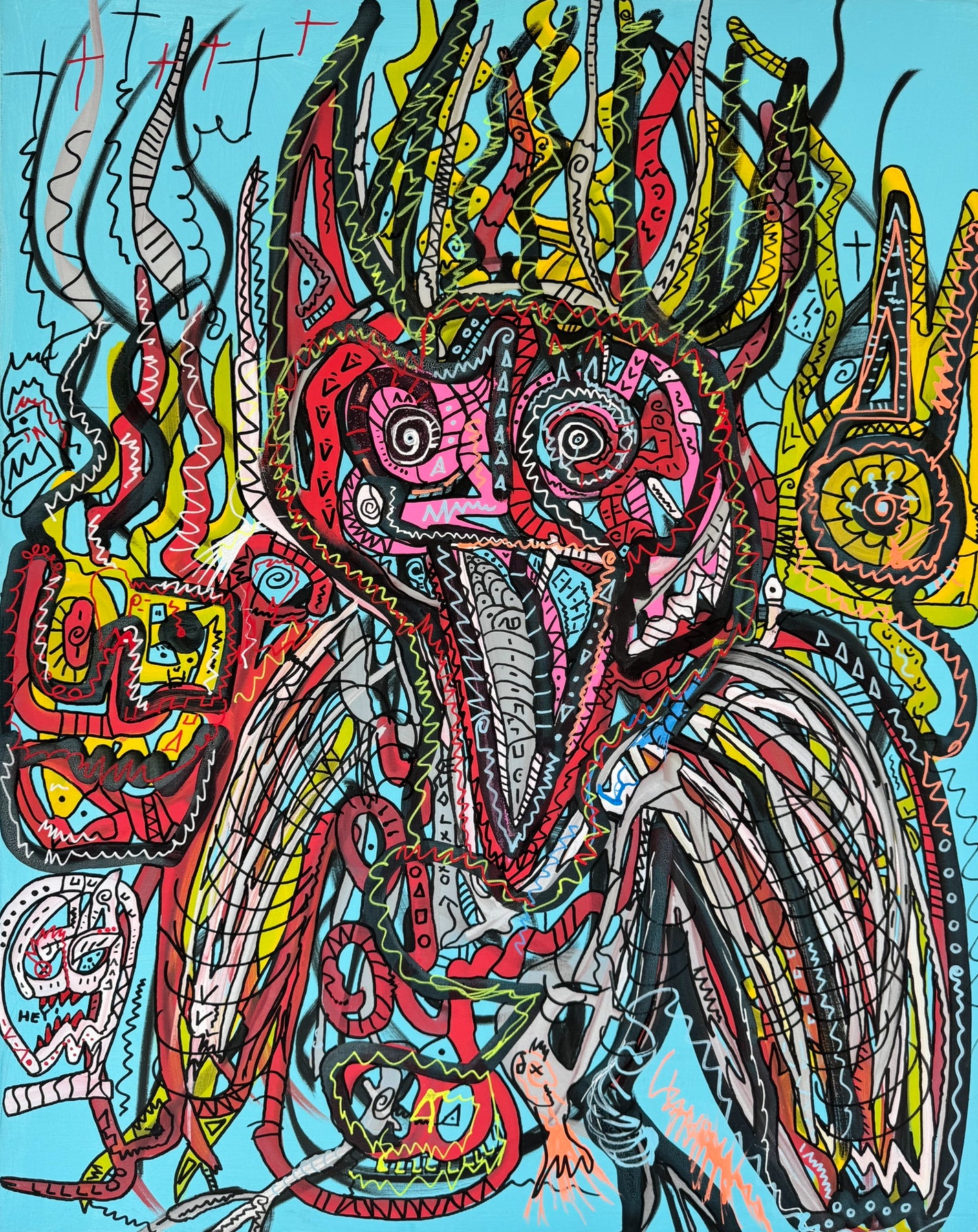 Sven Liesy mit „KuckKuck“ exklusiv bei POSH VISION Maße: 100x80 