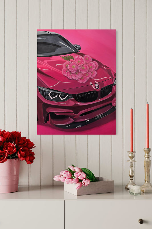 Pink BMW