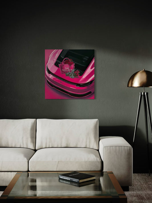 Pink Shopping Porsche