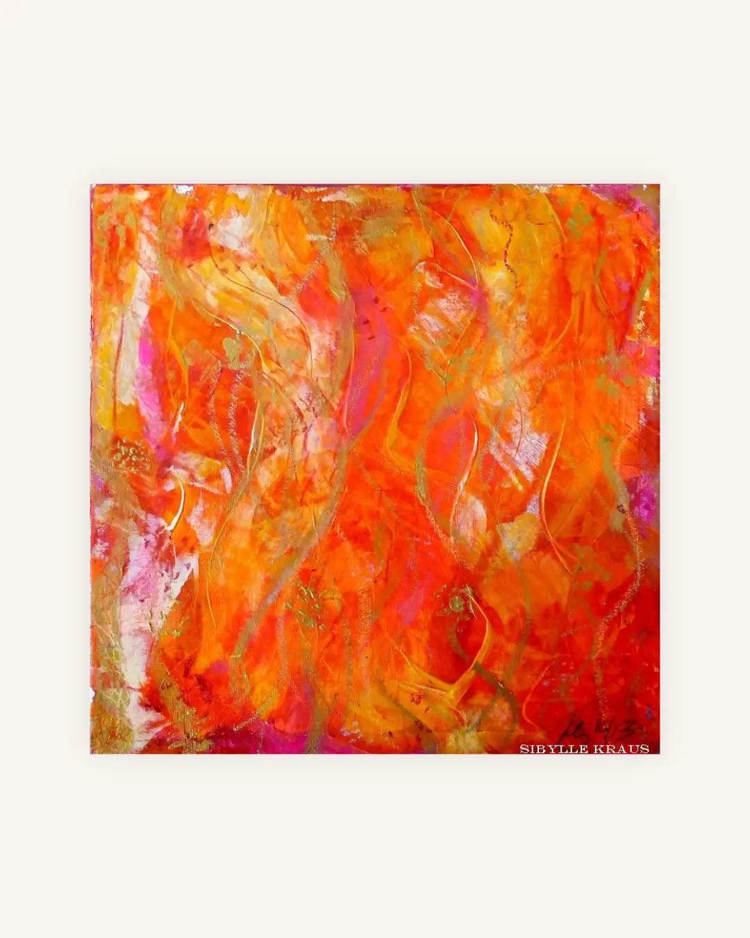 Ignis Vivus (lebendiges Feuer) Quadrata – jedes Bild ein quadratisches Gedicht in Farbe und Form 0