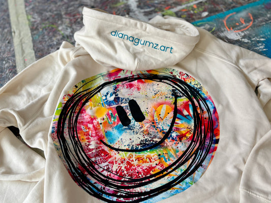 Wie ein Künstler-Hoodie entsteht - Kunst online kaufen
