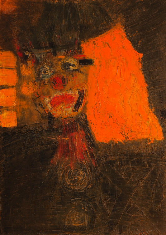 Harlekinin 2024 Öl auf Leinwand 100cm x 140cm 0