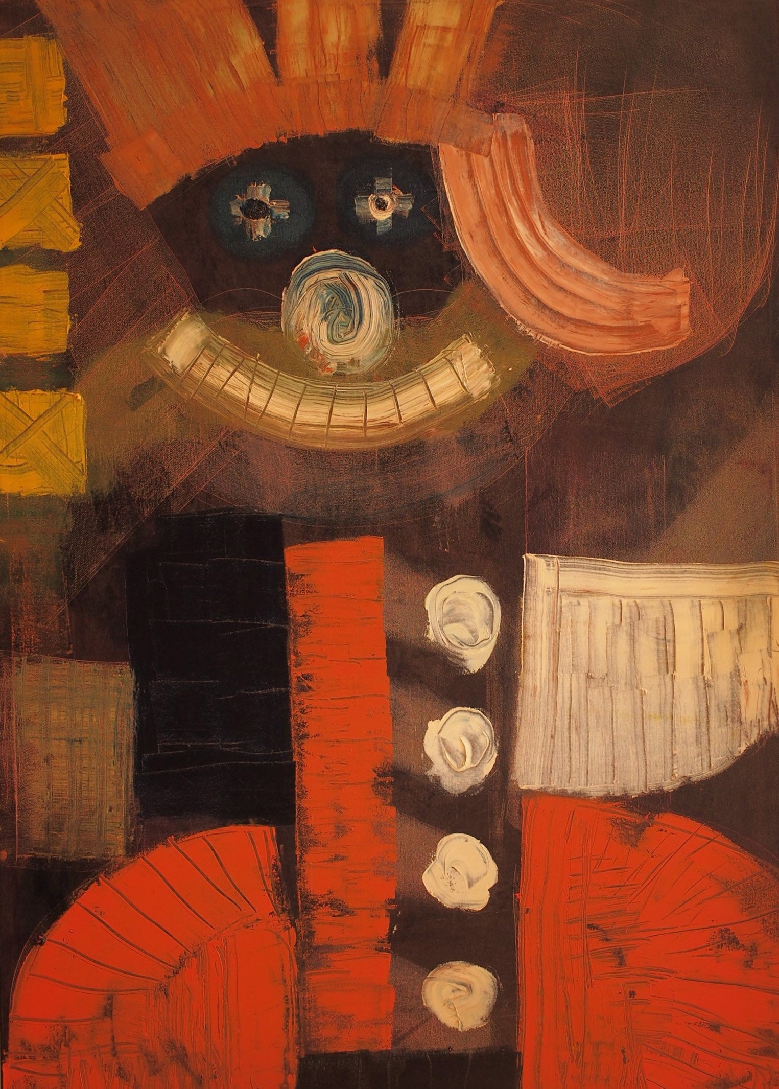 Harlekin 2024 Öl-Acryl auf Leinwand 100cm x 140cm 0