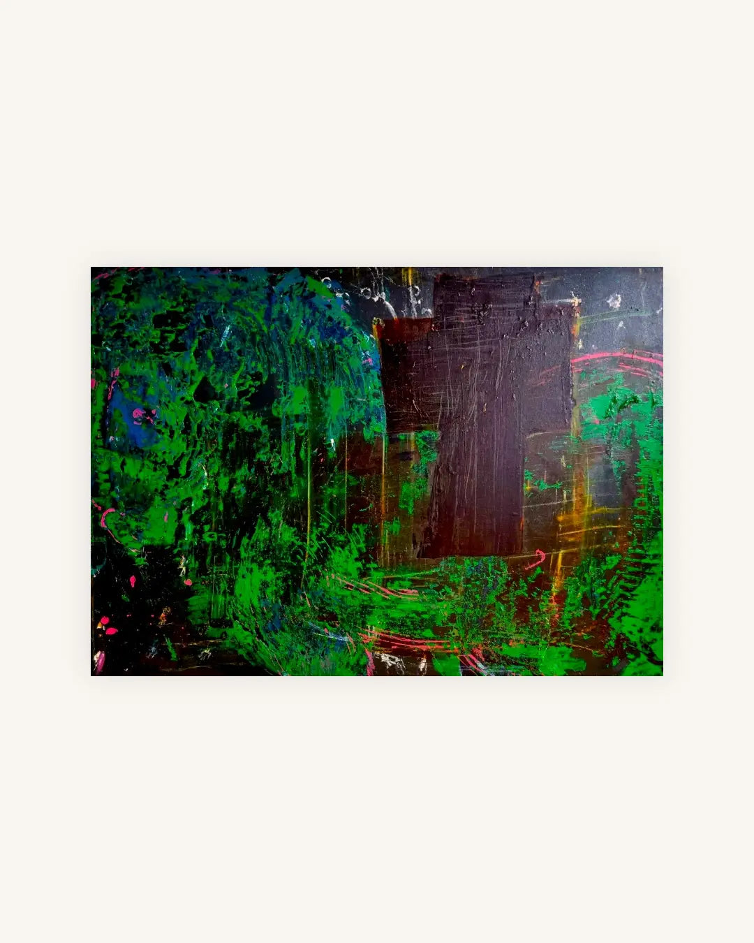 4. Apokalyptische Pferd 2025 Mischtechnik auf Leinwand 140cm x 100cm 0