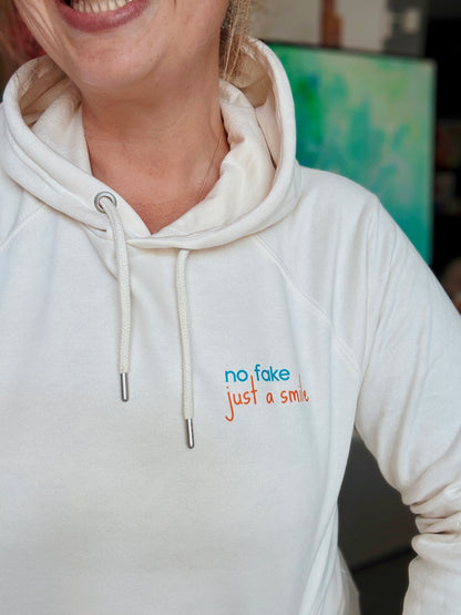 Hoodie „Smiley“ – Ein Lächeln zum Mitnehmen