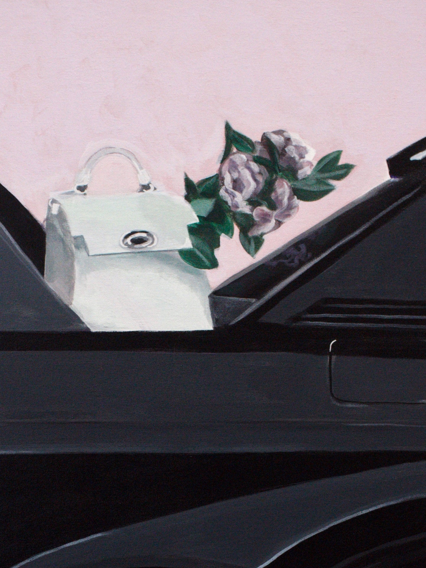 Black Benz & Bag