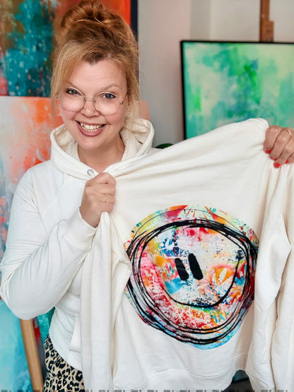 Hoodie „Smiley“ – Ein Lächeln zum Mitnehmen