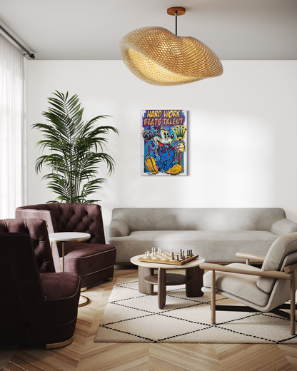 HARD WORK BEATS TALENT