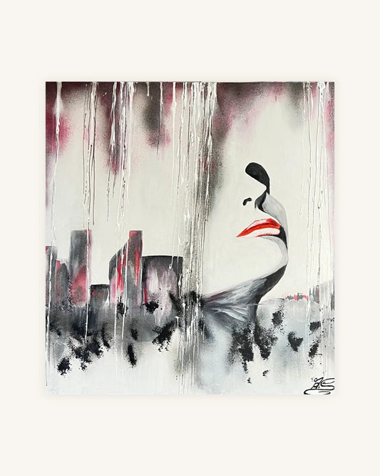 Face over the skyline 0