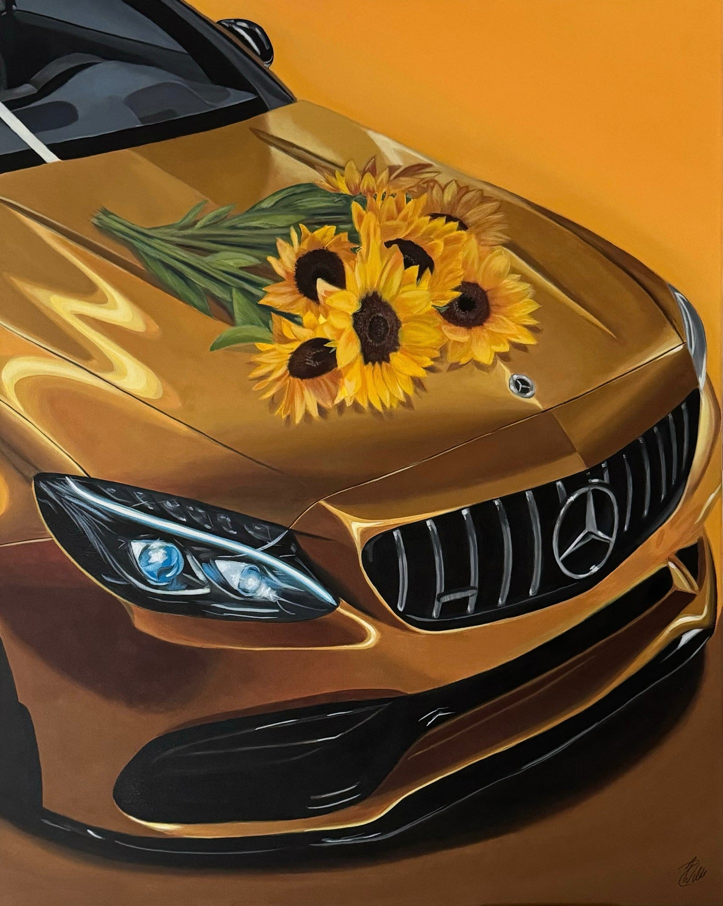 Golden Sunflowers