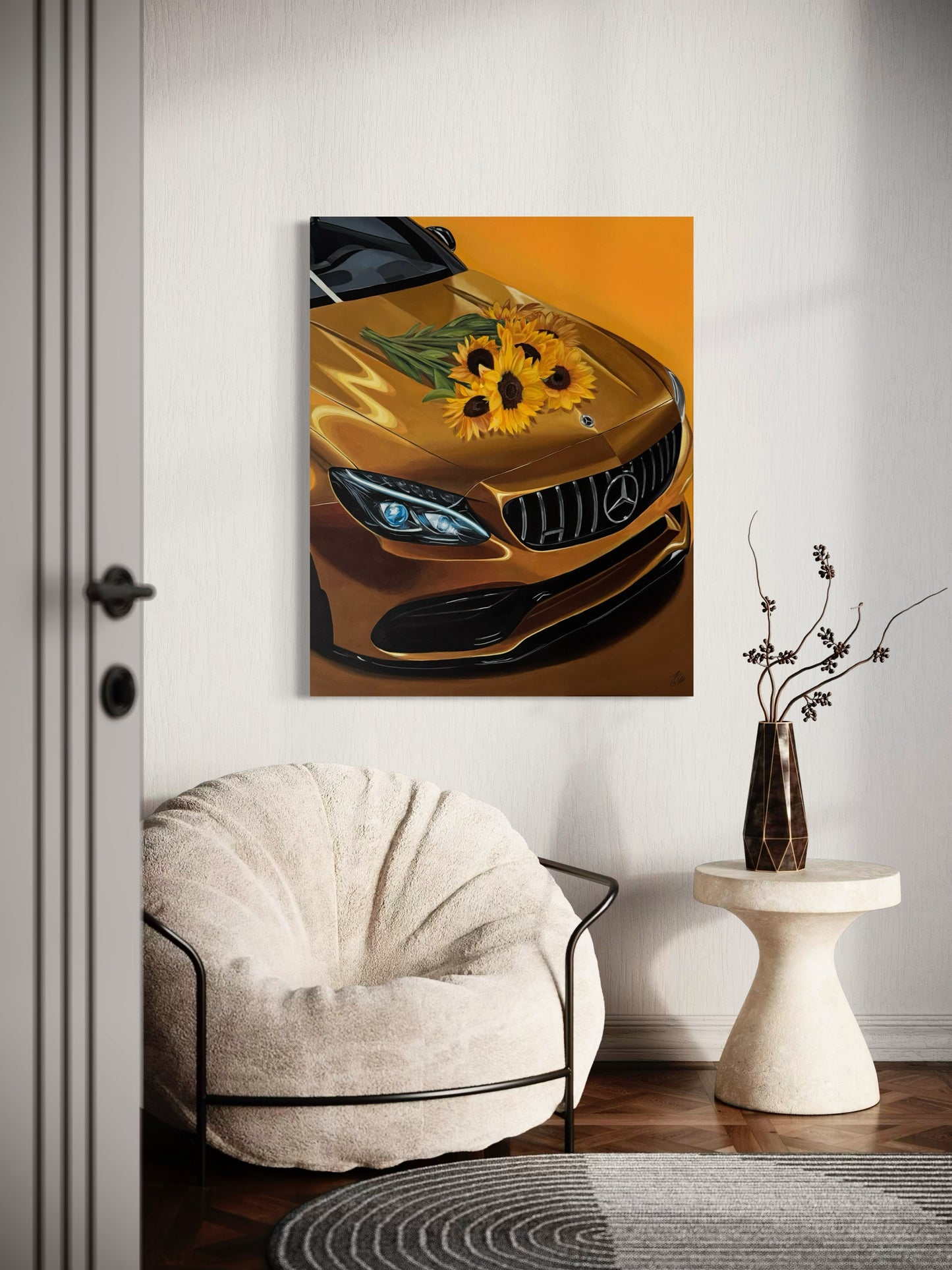 Golden Sunflowers