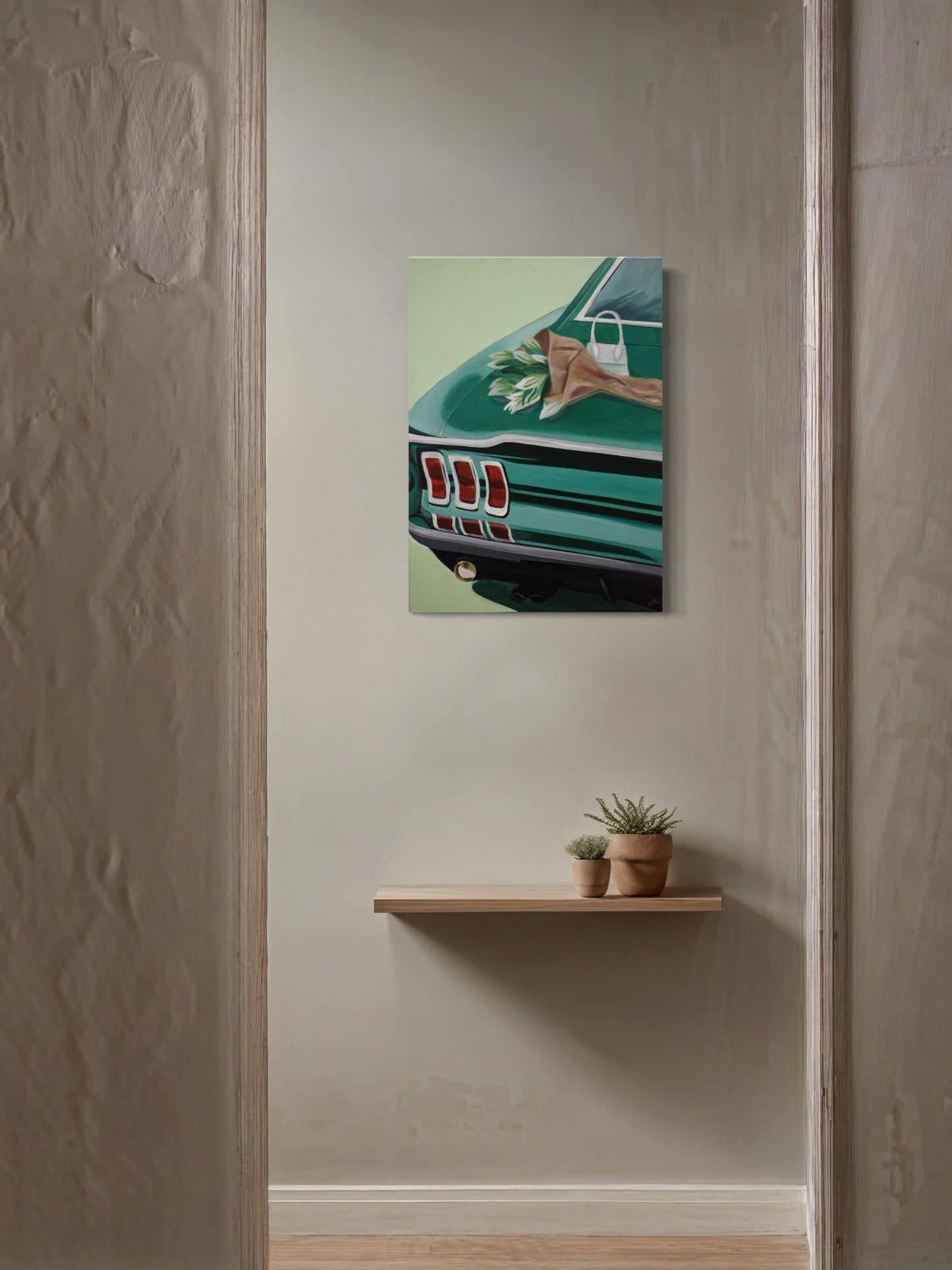 Green Mustang