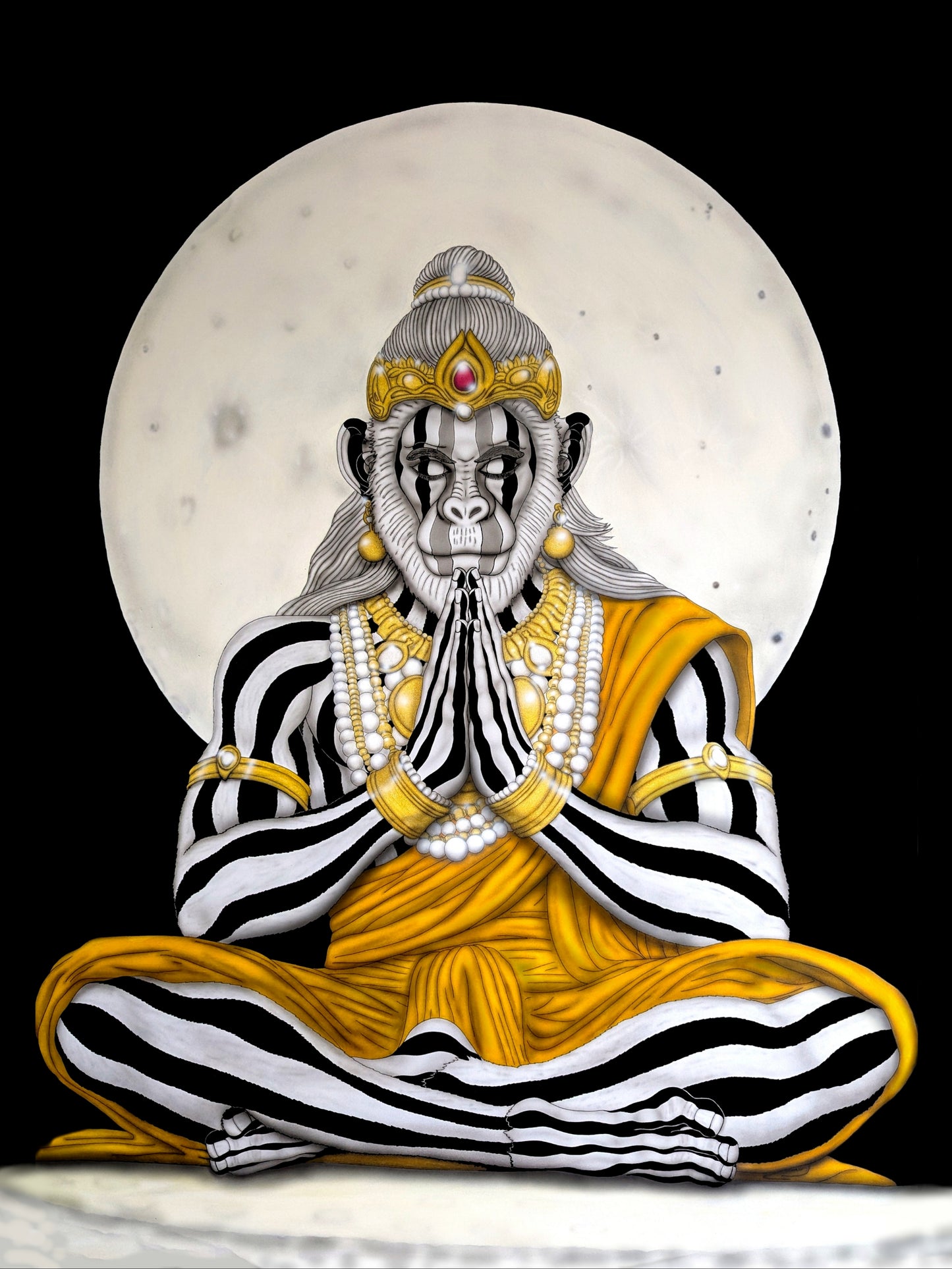 Der Schutzgott "Hanuman" 0