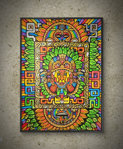 Das Herz am rechten Fleck Format 59,4x84,1 cm Technik Mixed Media