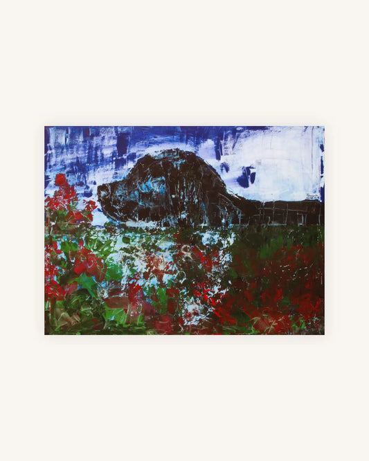 Hommage Max 2018 Acryl auf Leinwand 160cm x 120cm 0