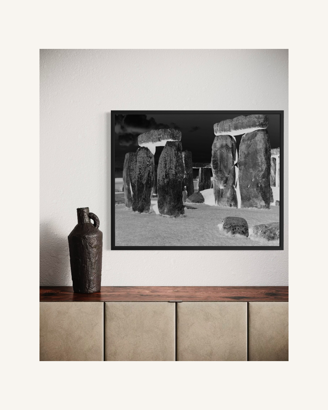 Stonehenge Black and White Edition 5 + 2 AP mit Certtificate of Authenticity 1