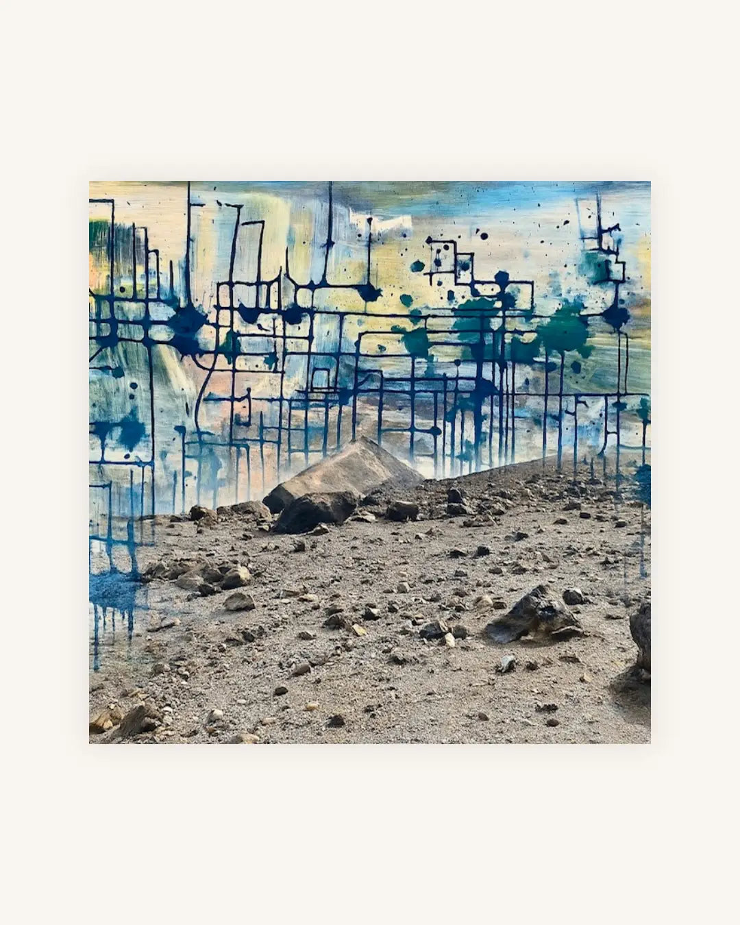 Blueprint of Silence - Volcanic Ground Edition 5 +2 AP auf Wunsch gerahmt 0