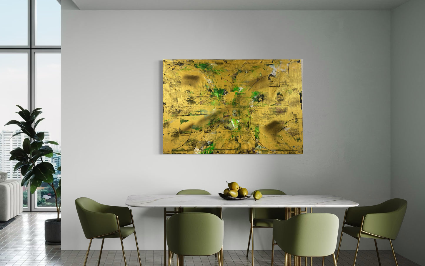 Golden meadow