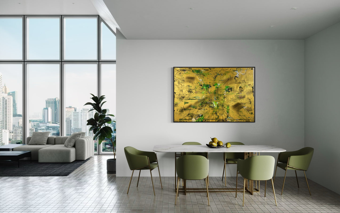 Golden meadow