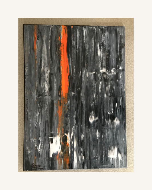 Grey &  Orange 1 0