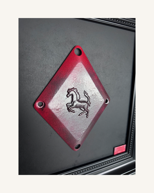 Ferrari 360 Modena Emaille Engine Logo 1