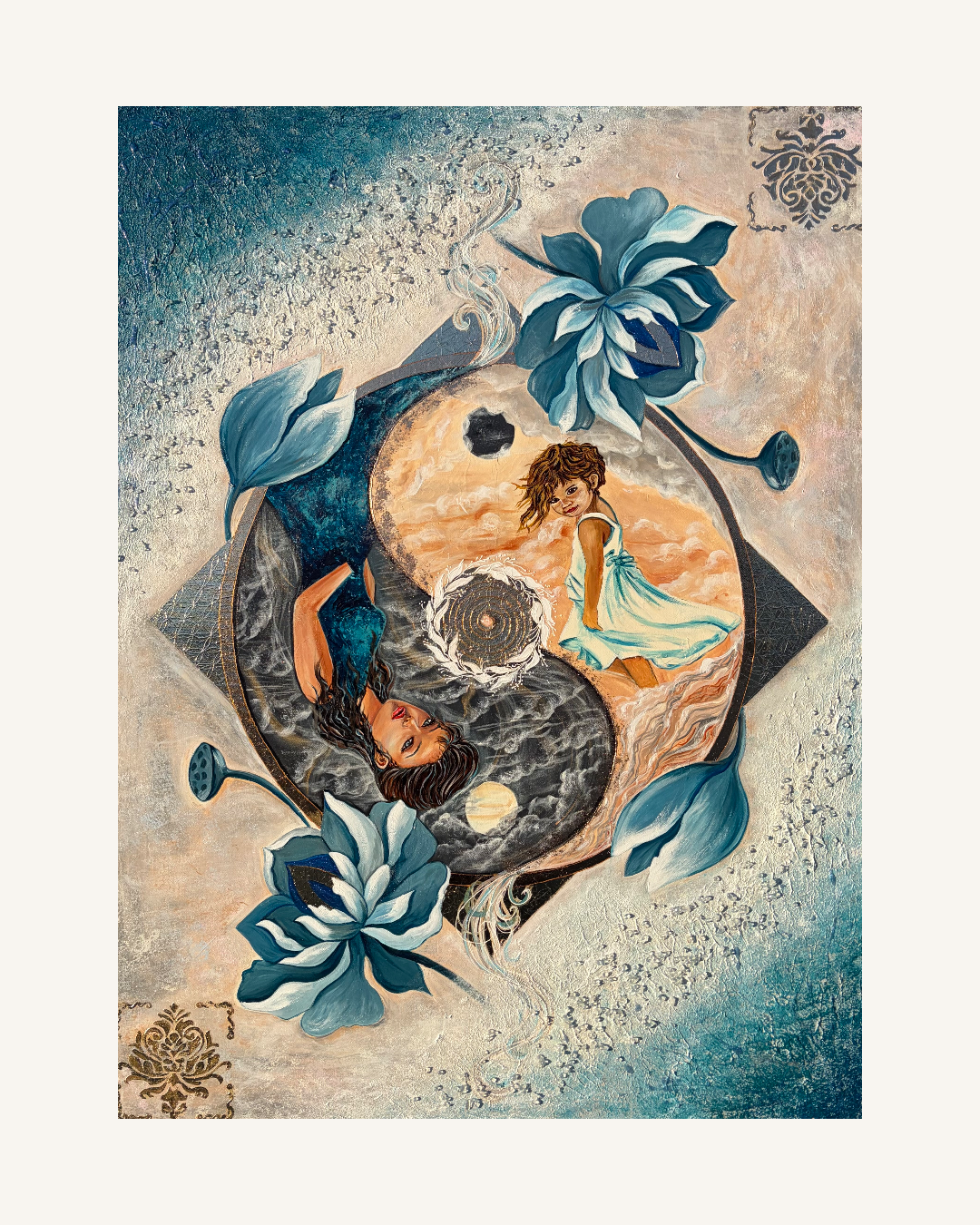 Das inner Kind im Kreis der Zeit 0