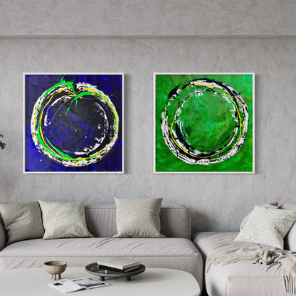 Life is a circle (blue)