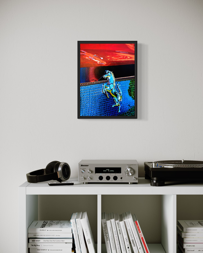 Il cavallo della scuderia Ferrari