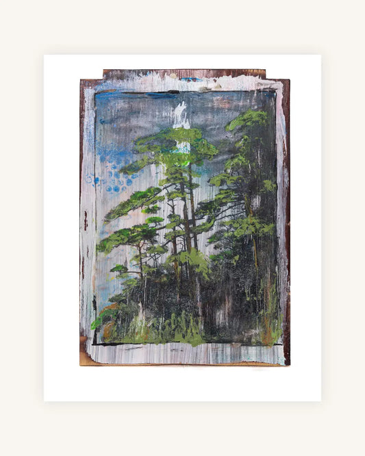 ´Into the trees´, Recycling-Art, Upcycling-Art 0