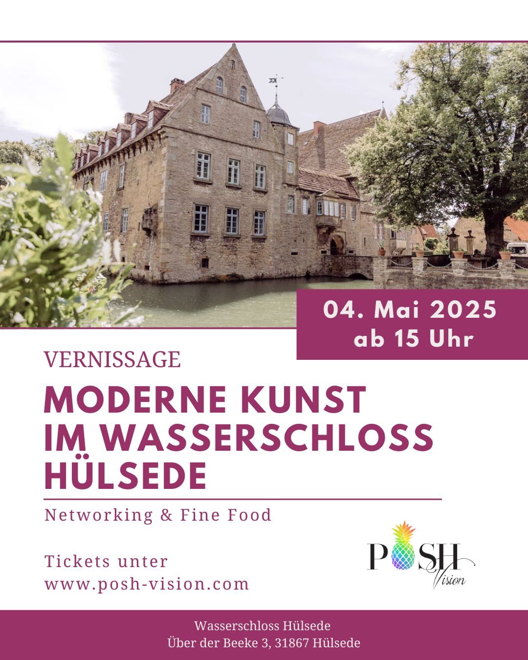 ✨Moderne Kunst im Wasserschloss Hülsede✨