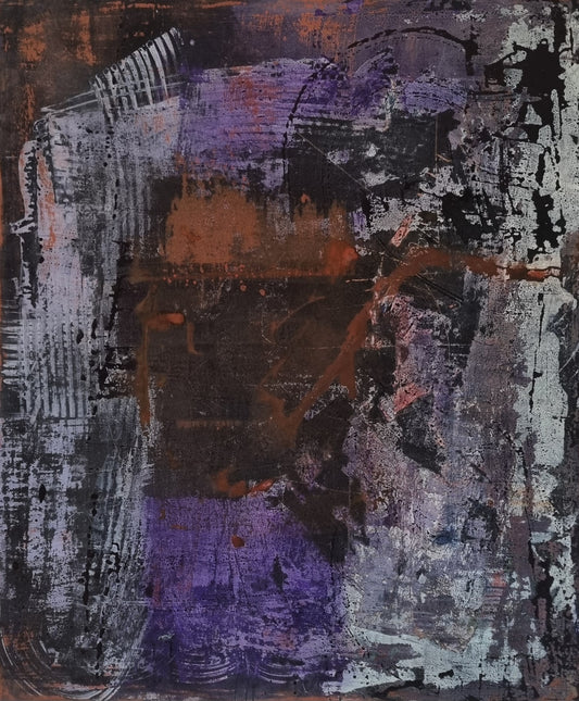 OT 2025 Collage-Tusche auf Leinwand 100cm x 120cm 0