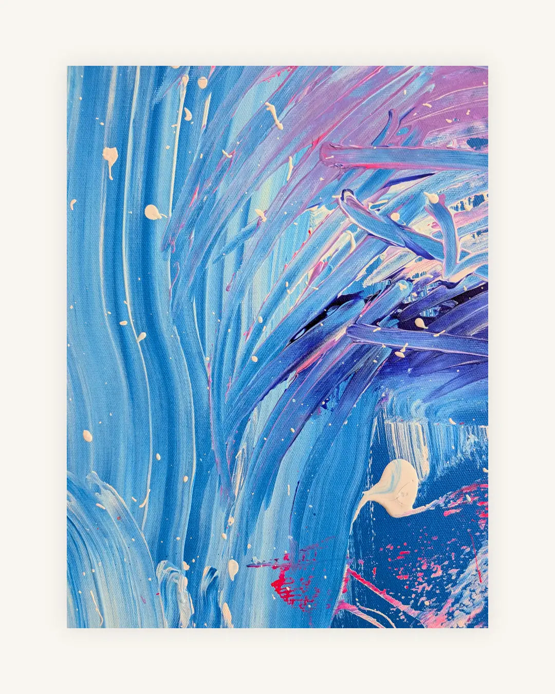 M E E R   Intuitive Acrylmalerei/ Unikat, 2024 4
