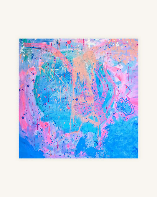 S T R E I F I | 02.10.2024 | Handsigniert auf der Rückseite | Acrylic on Canvas | Unique Piece 0