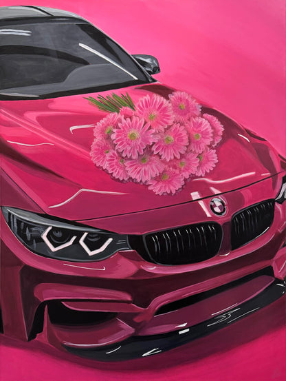 Pink BMW