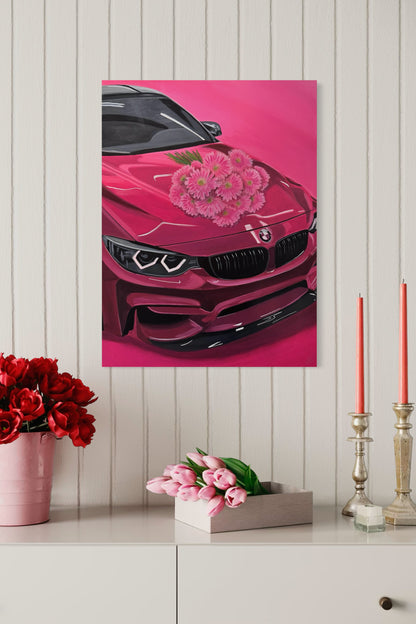 Pink BMW