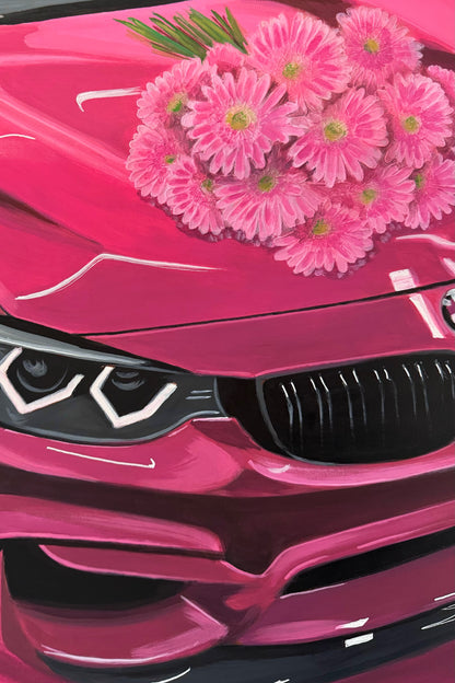 Pink BMW
