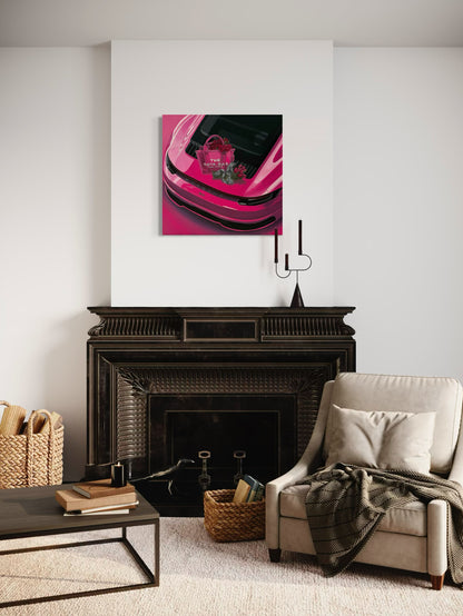 Pink Shopping Porsche