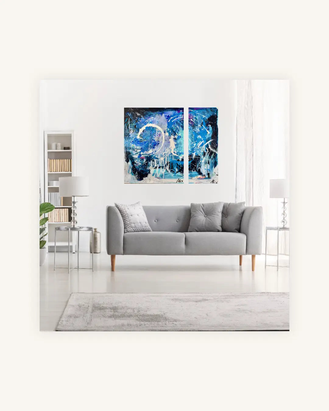 ME AND THE BIG WAVE / Diptychon 1