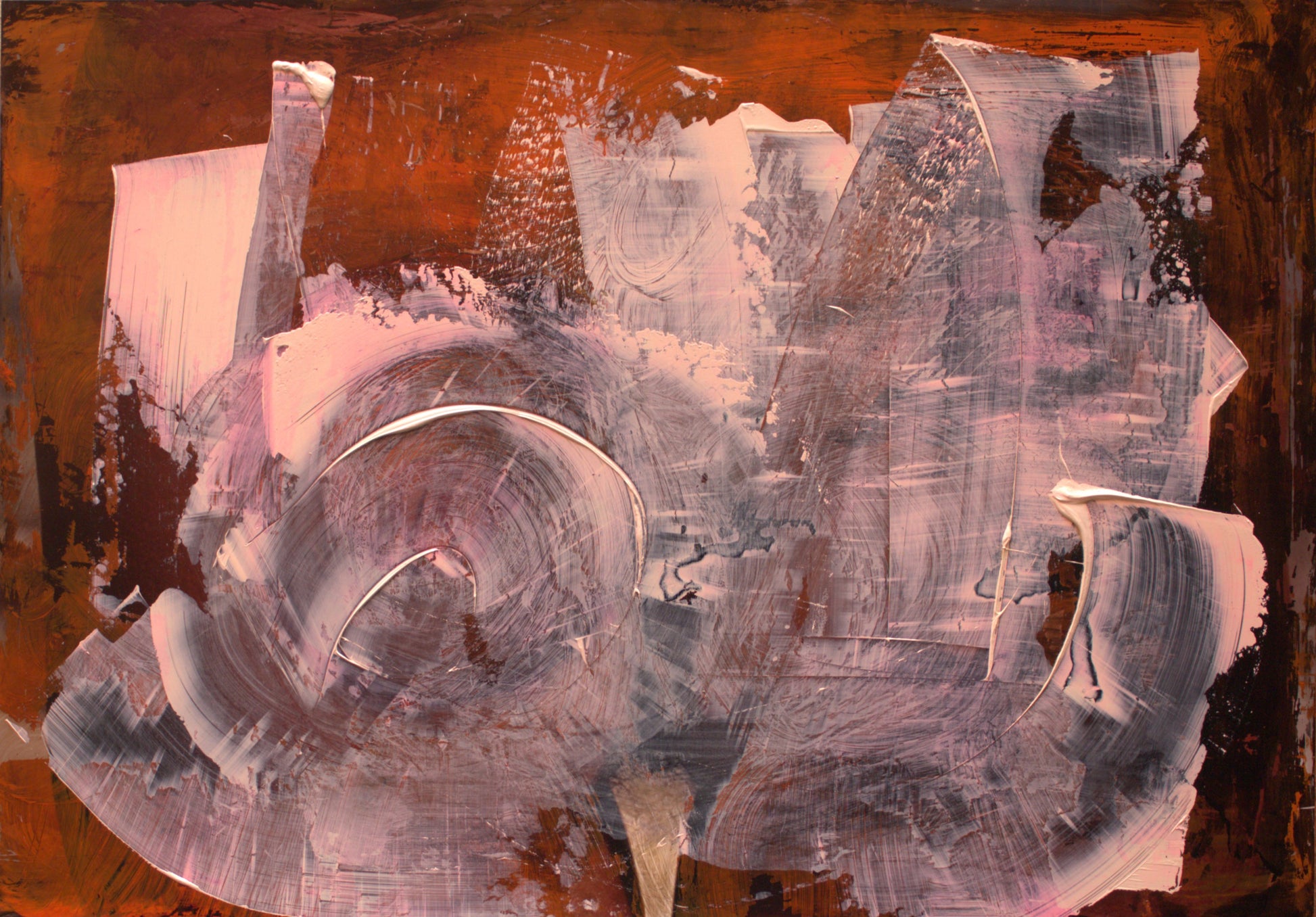 Sphinx 2024 Acryl-Mischtechnik auf Alu 114cm x 80cm 0