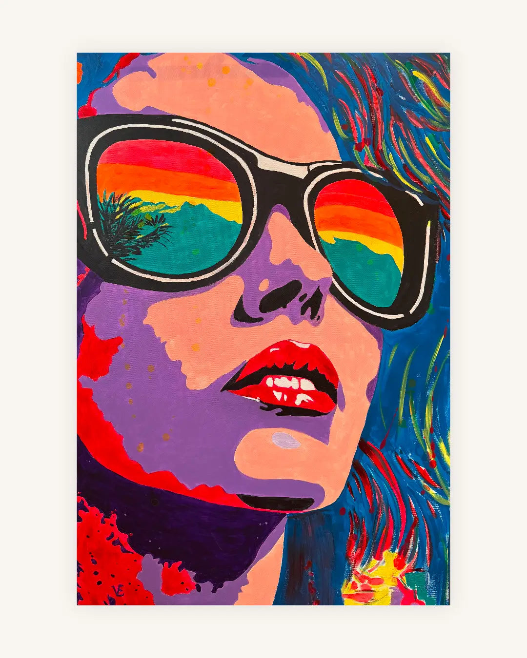 Pop-Art Lady 0
