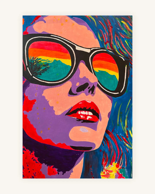 Pop-Art Lady 0