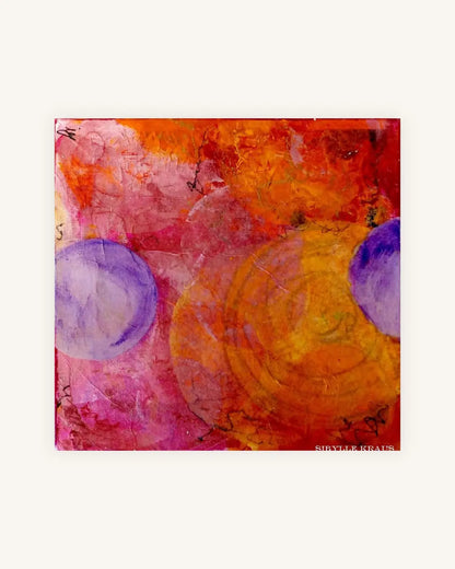 „Trinitas Coloris“ – Dreiklang der Farbe Aus der Reihe: Quadrata – jedes Bild ein quadratisches Gedicht in Farbe und Form 2