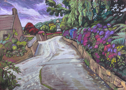 "Hortensienhecke in Omonville" 0