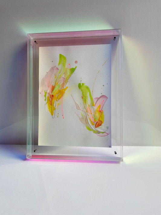 Miniartwork #36 in Acrylglasrahmen