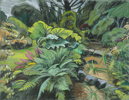 " Garten bei Danneville " 0