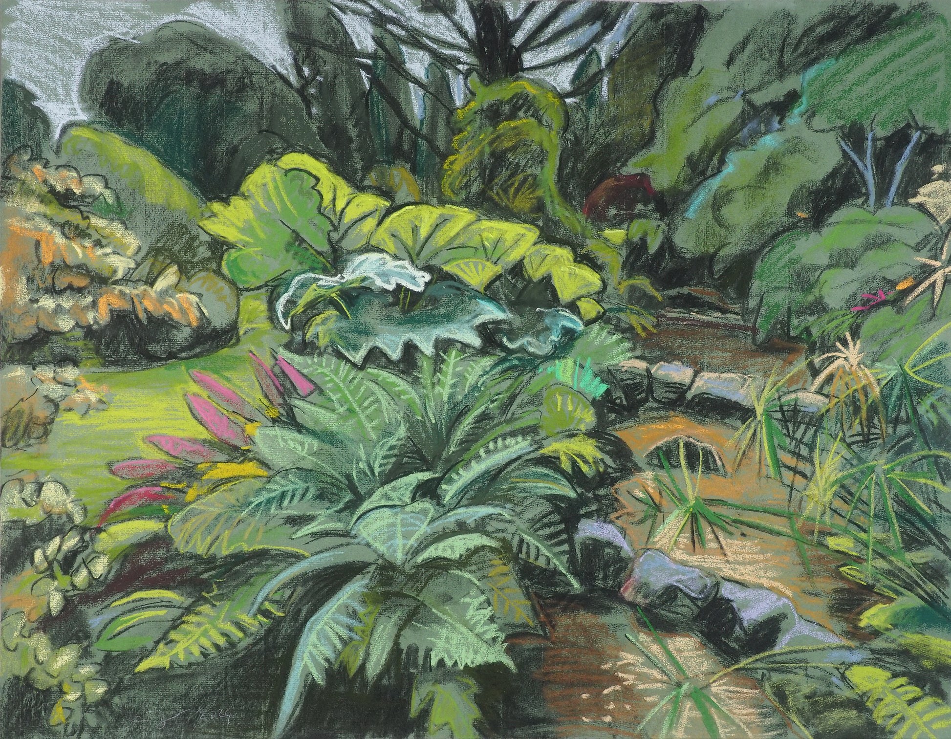 " Garten bei Danneville " 0