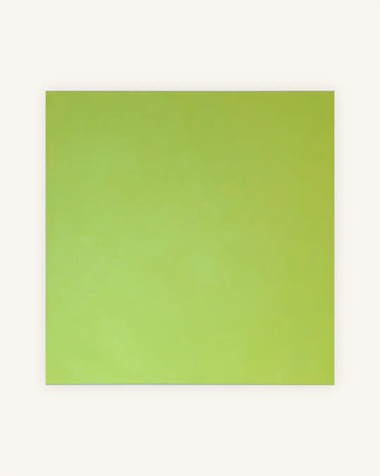 "Tirilli" abstraktes Acrylbild in leuchtendem Wellensittichgrün 0